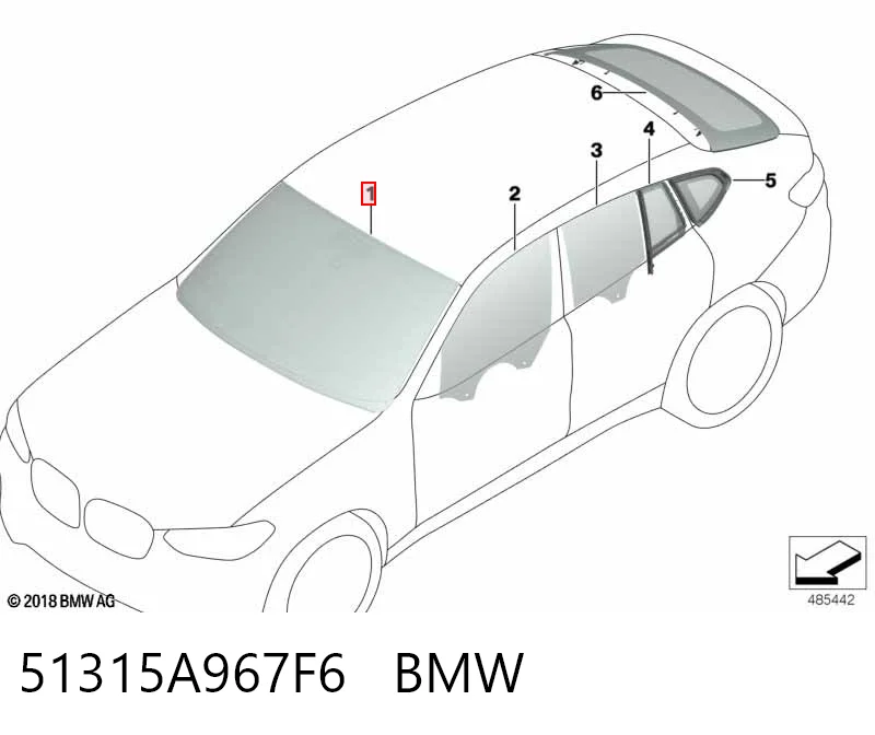 51315A967F6 BMW