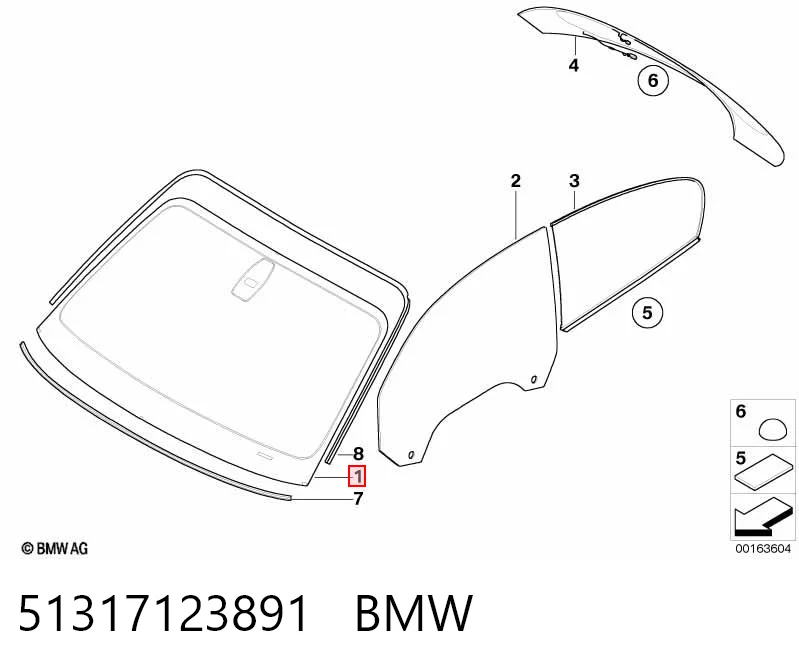 Comprar Parabrisas BMW 1  E81 a bajo precio