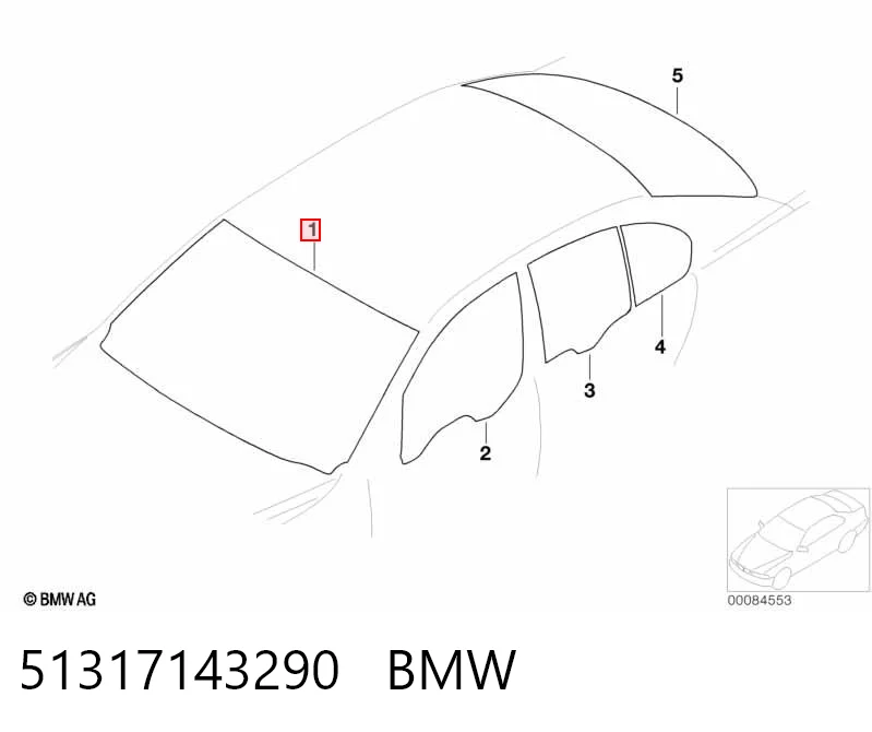 51317143290 BMW