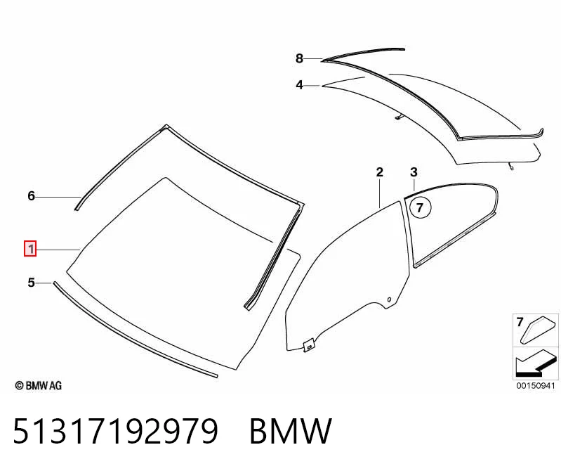 Parabrisas para BMW 3 E92
