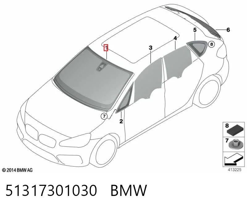 51317301030 BMW