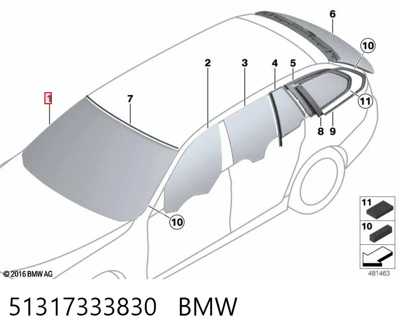 51317333830 BMW