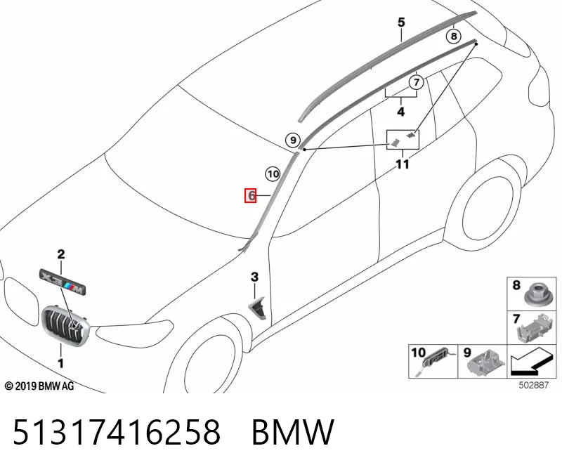 51317416258 BMW