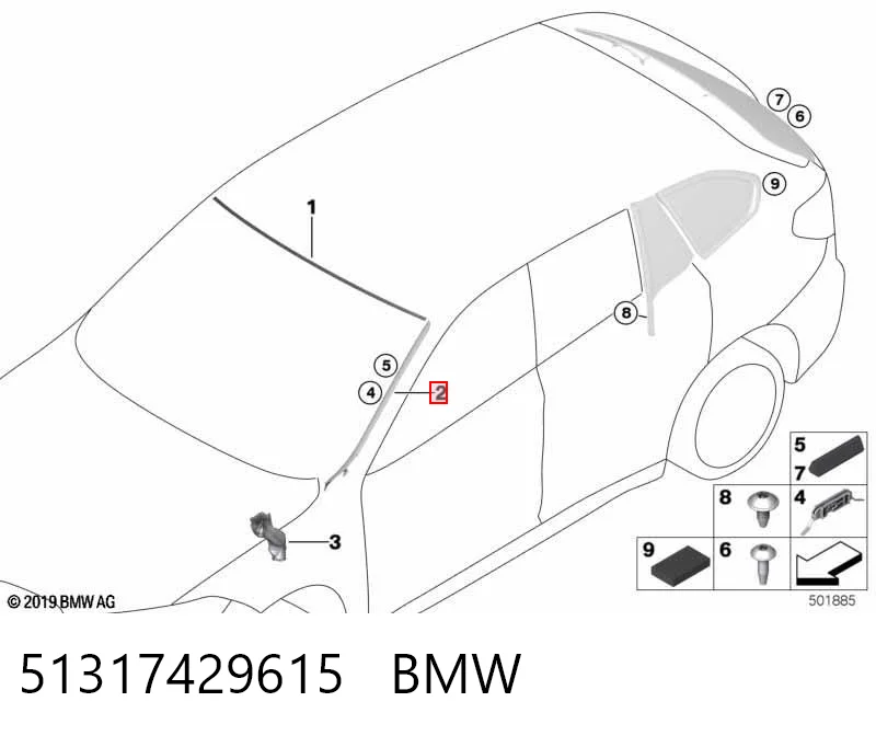 51317429615 BMW