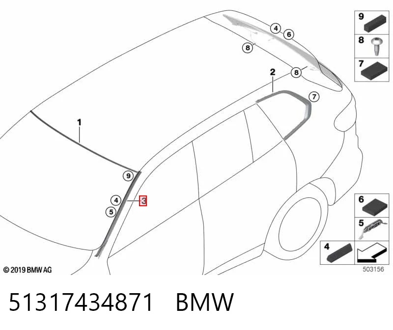 51317434871 BMW