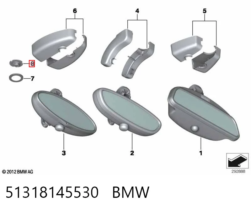 51318145530 BMW Parabrisas delantero 