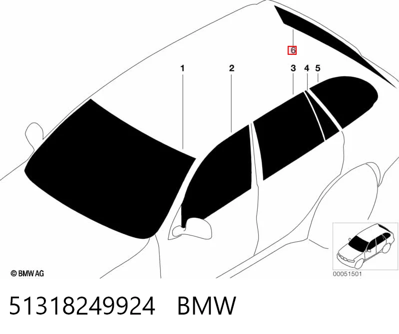 51318249924 BMW