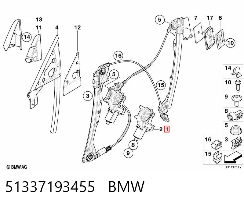 51337193455 BMW Elevalunas