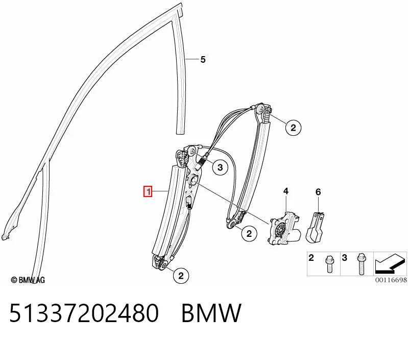 Comprar Elevalunas 7 E65, E66, E67