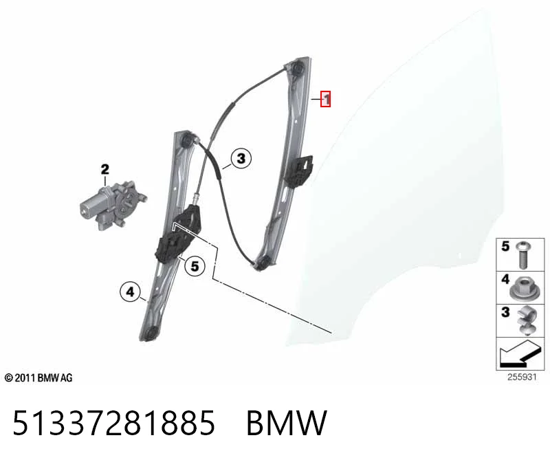51337281885 BMW Elevalunas