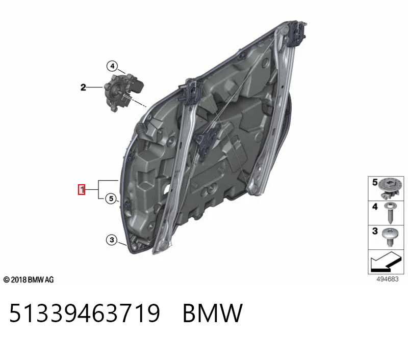 51339463719 BMW Elevalunas