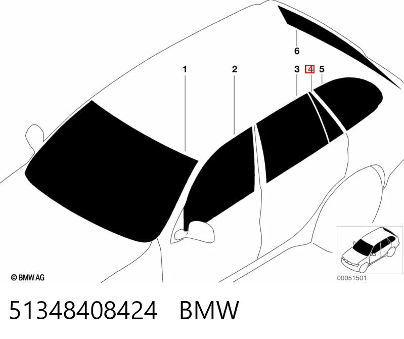 51348408424 BMW