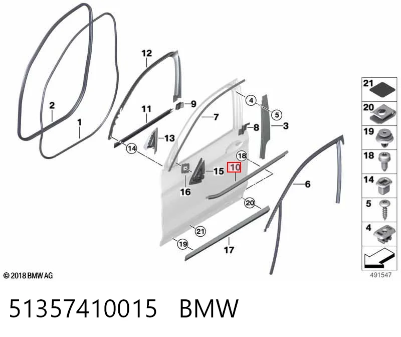 51357410015 BMW
