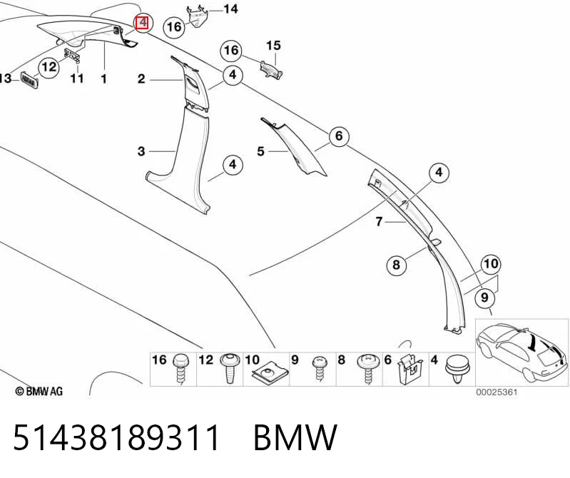 51438189311 BMW