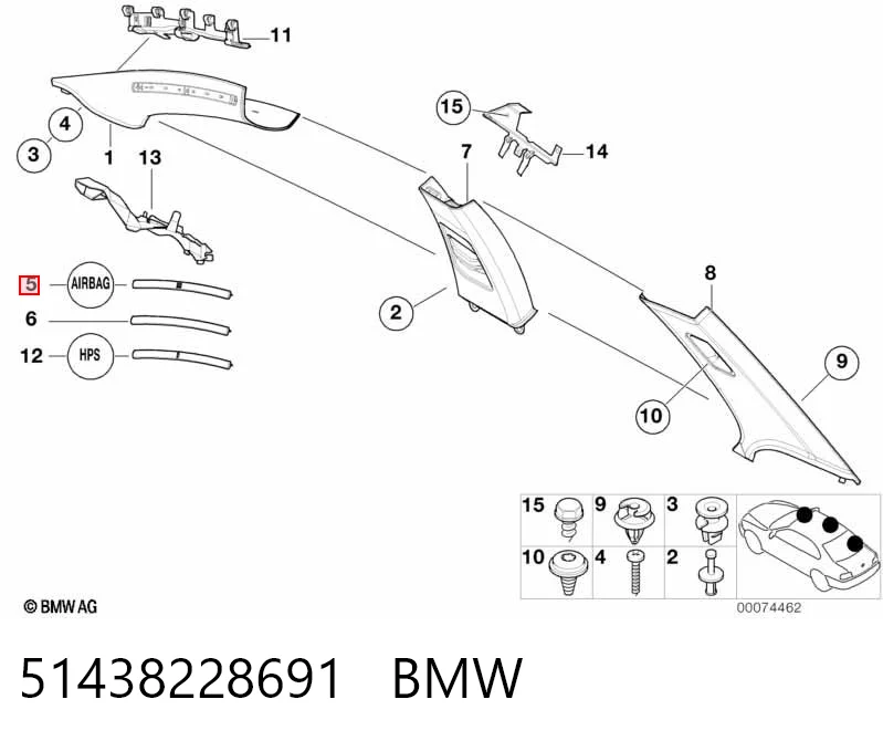 51438228691 BMW