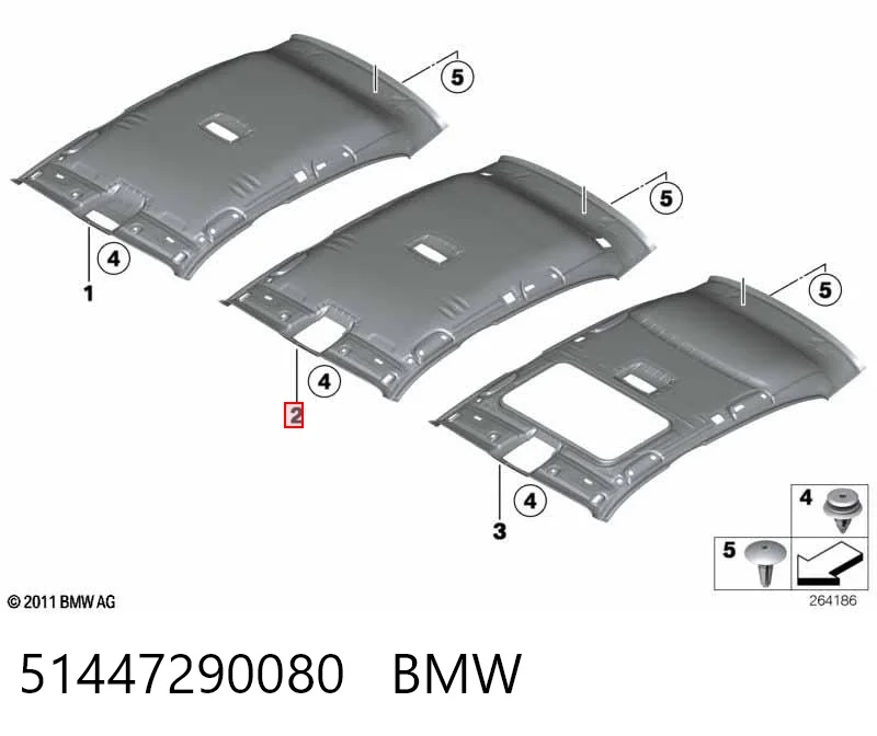 Comprar Guarnecido de techo BMW 1  F20 a bajo precio