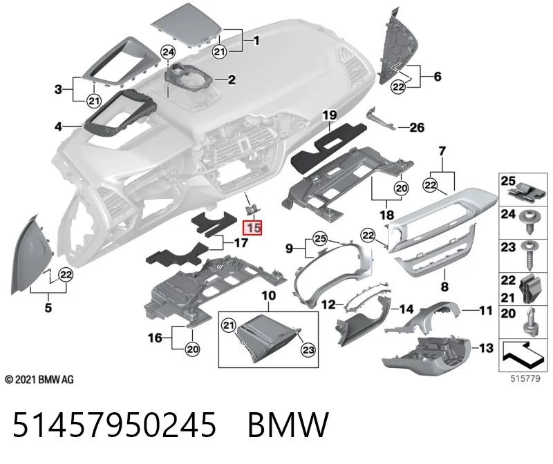 51457950245 BMW