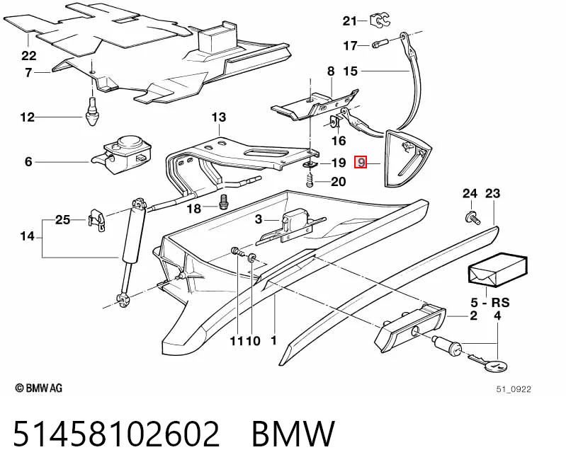51458102602 BMW