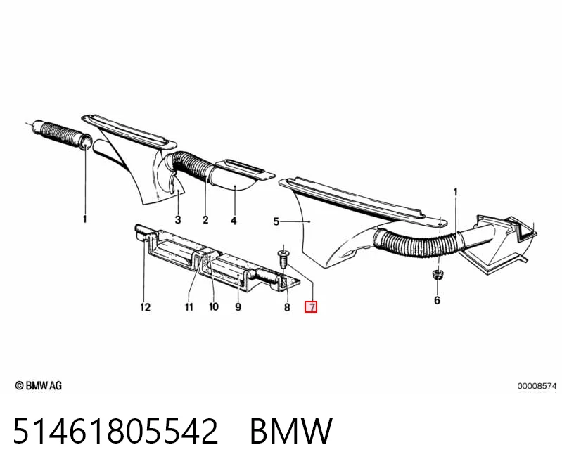 51461805542 BMW