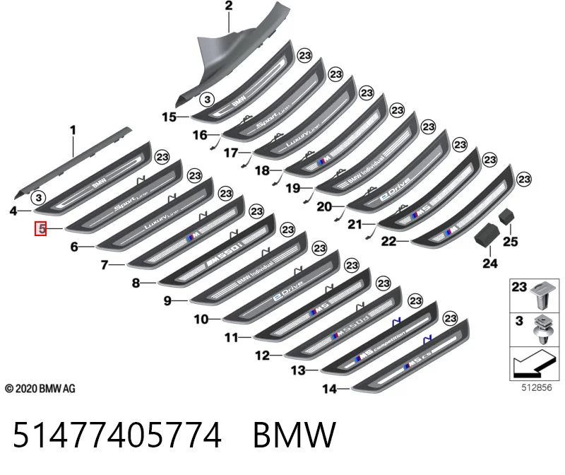 51477405774 BMW