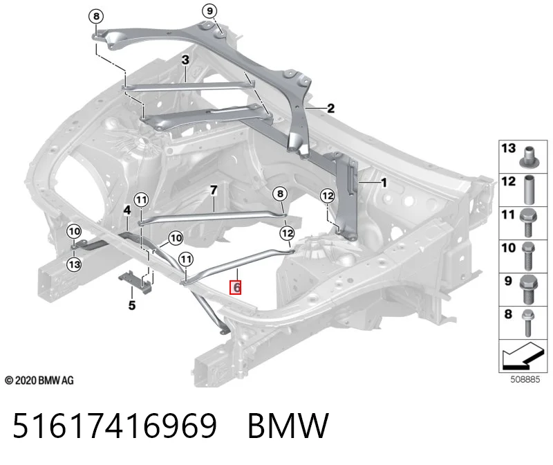 51617416969 BMW