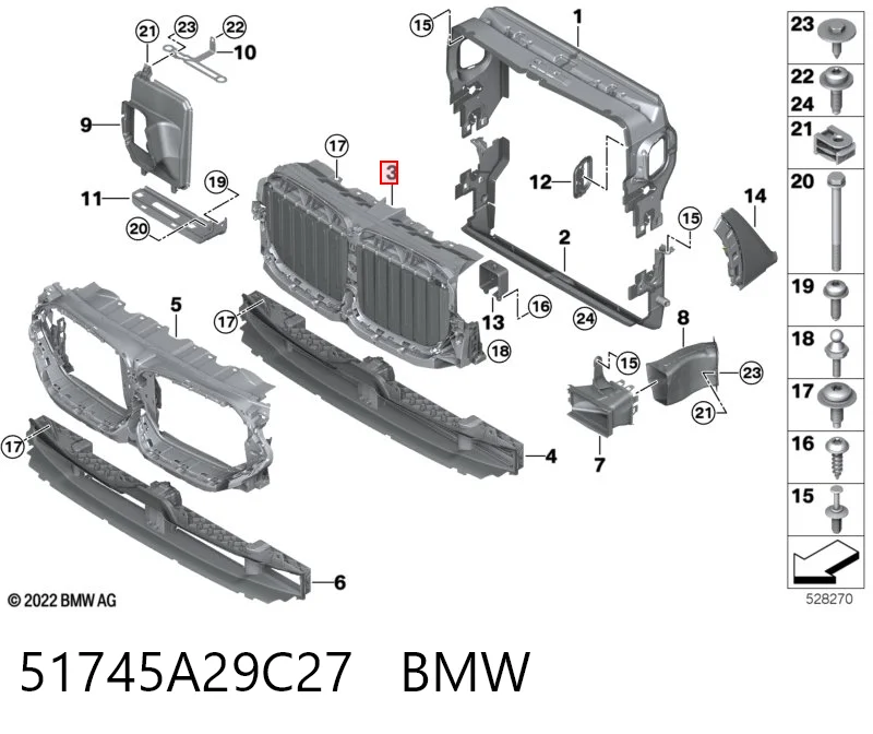51745A29C27 BMW