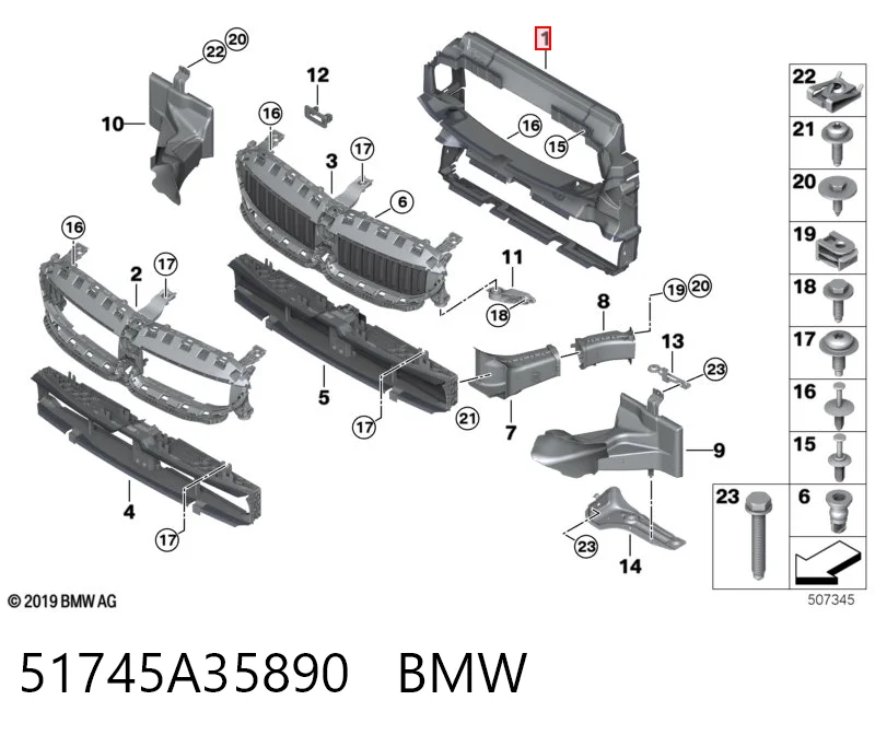 51745A35890 BMW