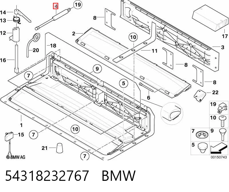 54318232767 BMW