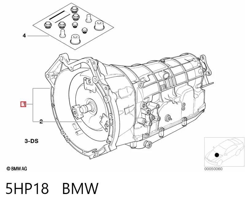 5HP18 BMW Transmisión automática