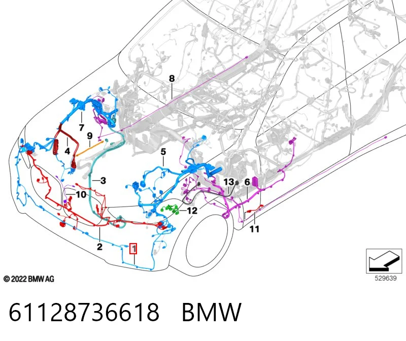 61128736618 BMW