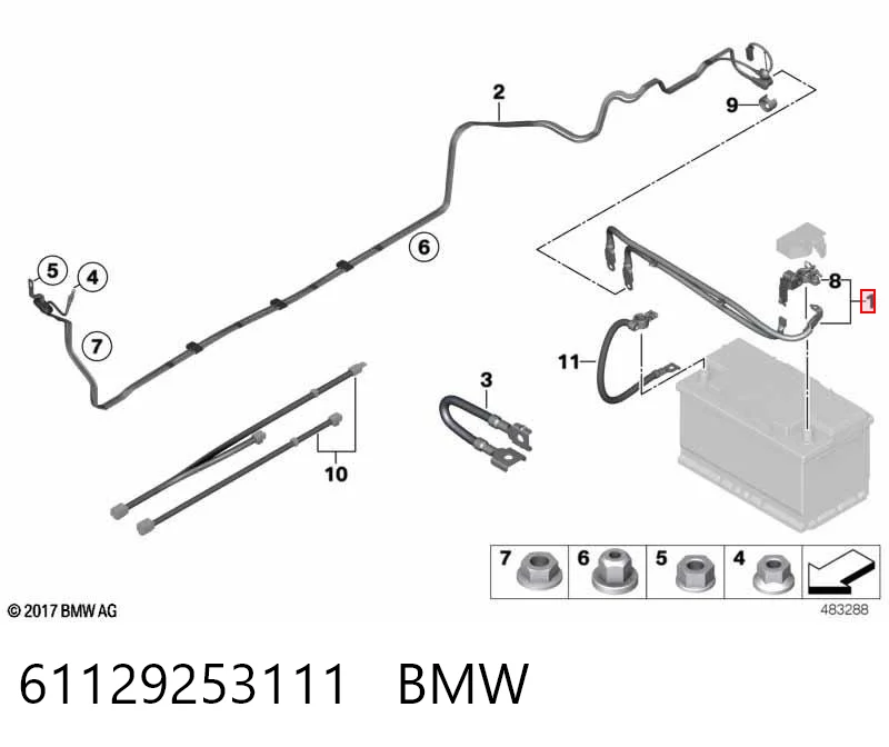 61129253111 BMW