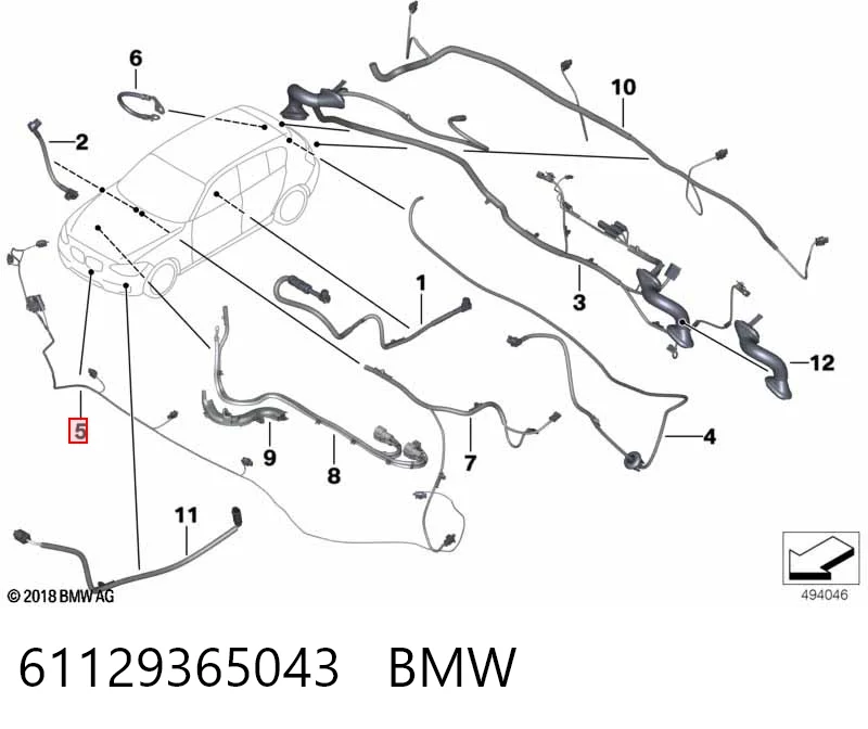 61129365043 BMW