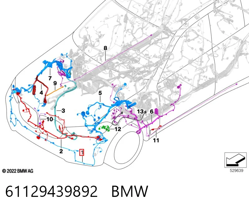 61129439892 BMW