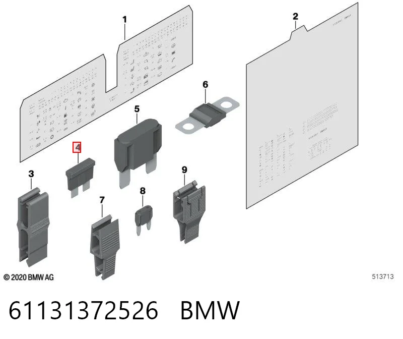 61131372526 BMW