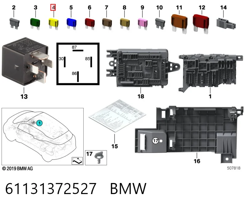 61131372527 BMW