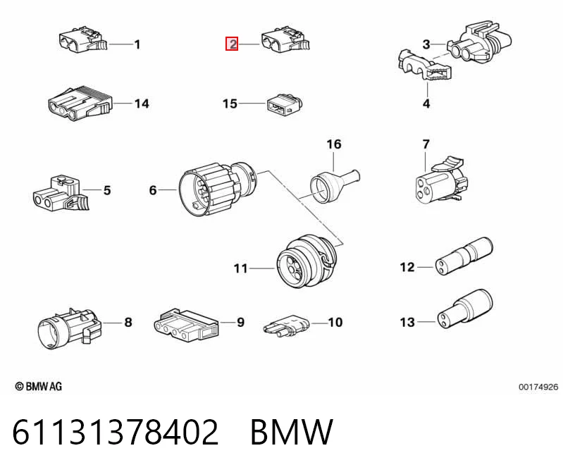 61131378402 BMW
