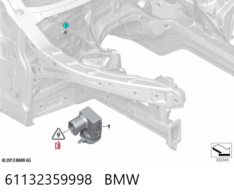 61132359998 BMW 