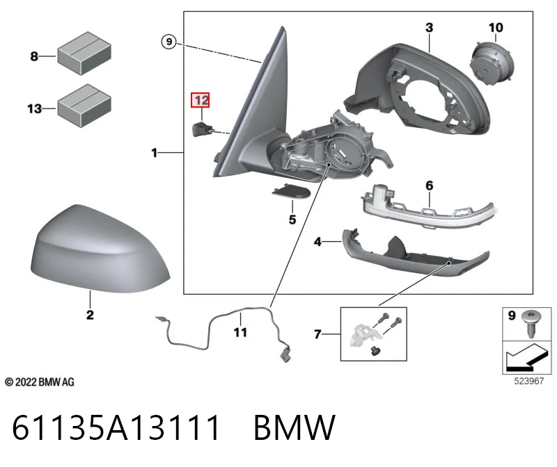 61135A13111 BMW