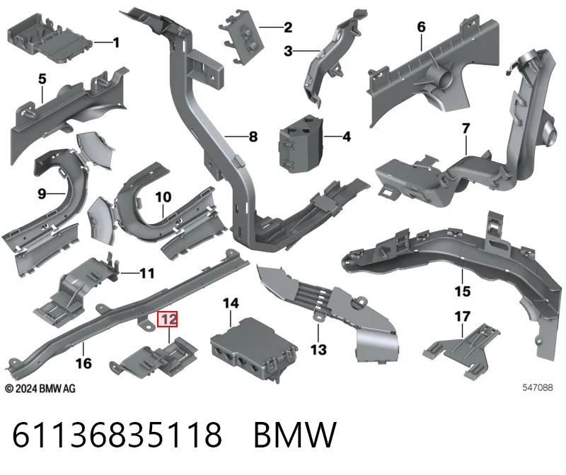 61136835118 BMW