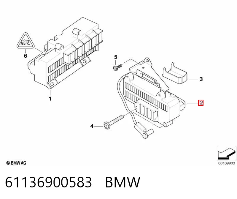 61136900583 BMW