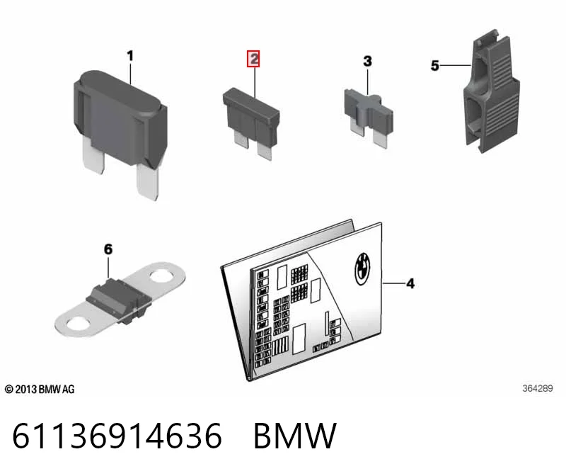 61136914636 BMW