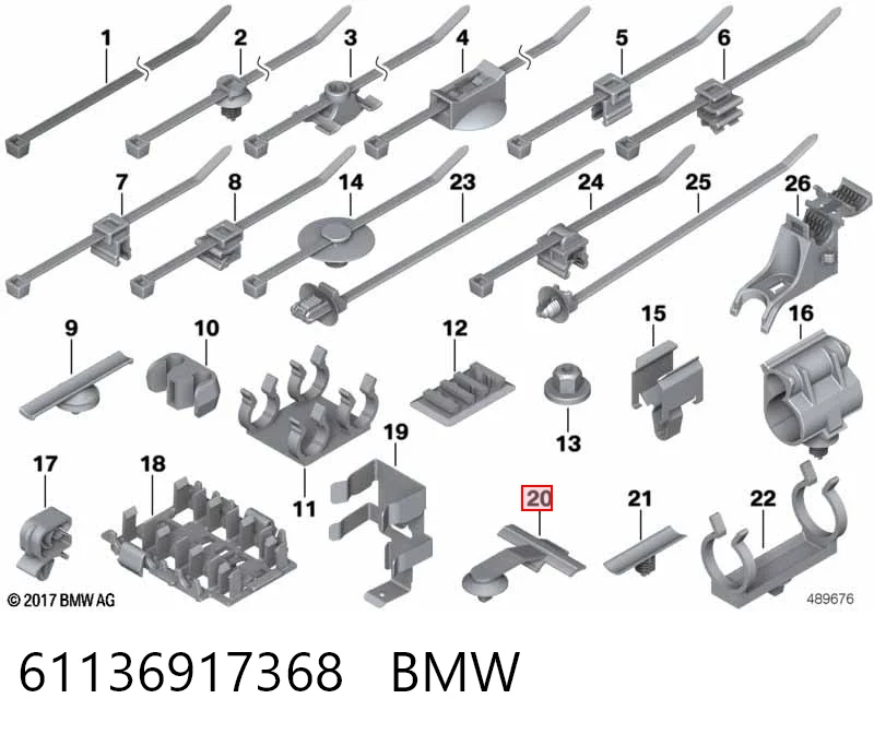 61136917368 BMW
