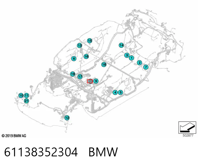 61138352304 BMW