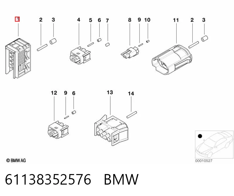61138352576 BMW