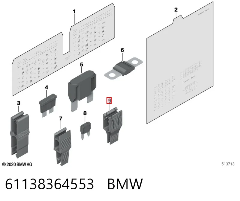 61138364553 BMW