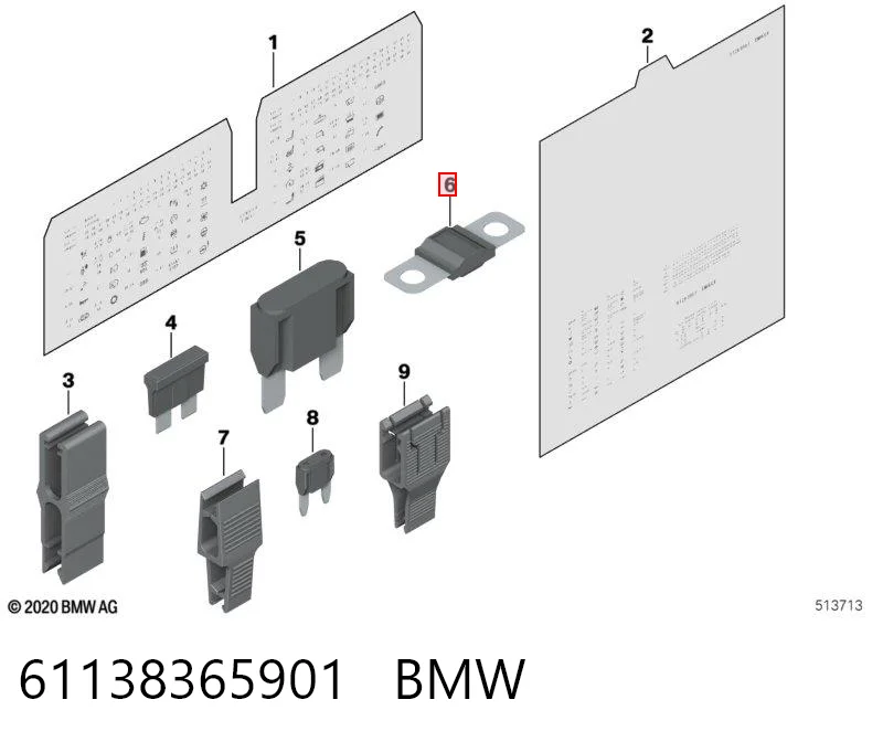 61138365901 BMW