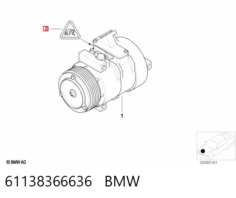 61138366636 BMW