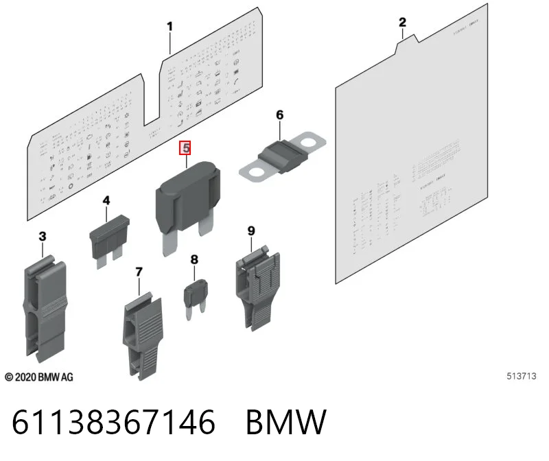 61138367146 BMW