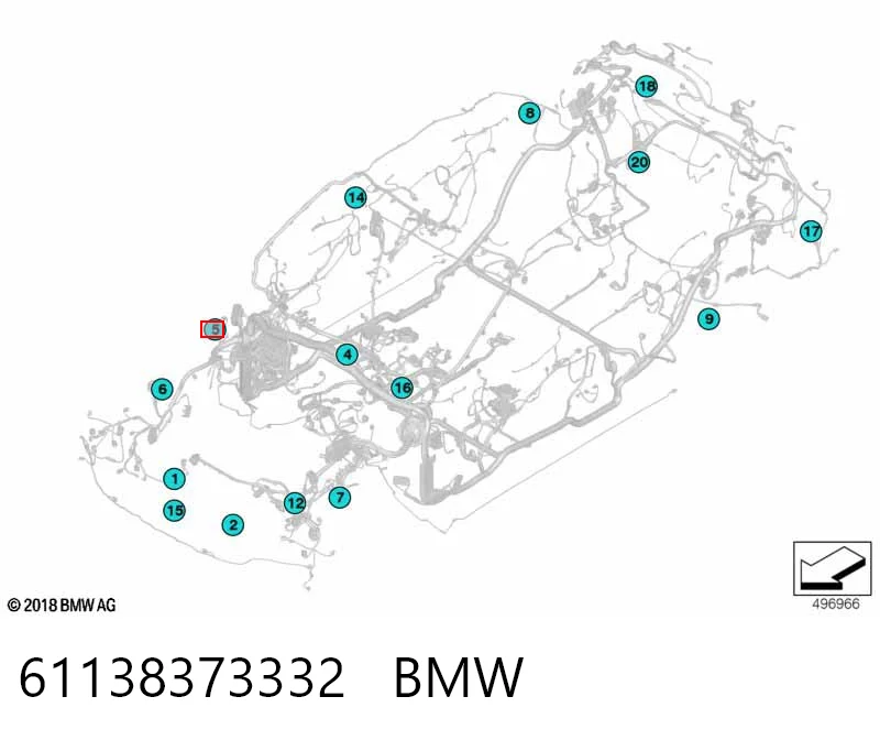 61138373332 BMW