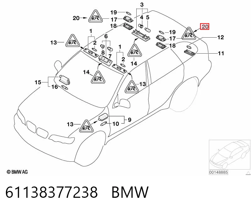 61138377238 BMW